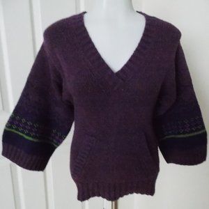 Old Navy lambswool blend v-neck sweater size XS